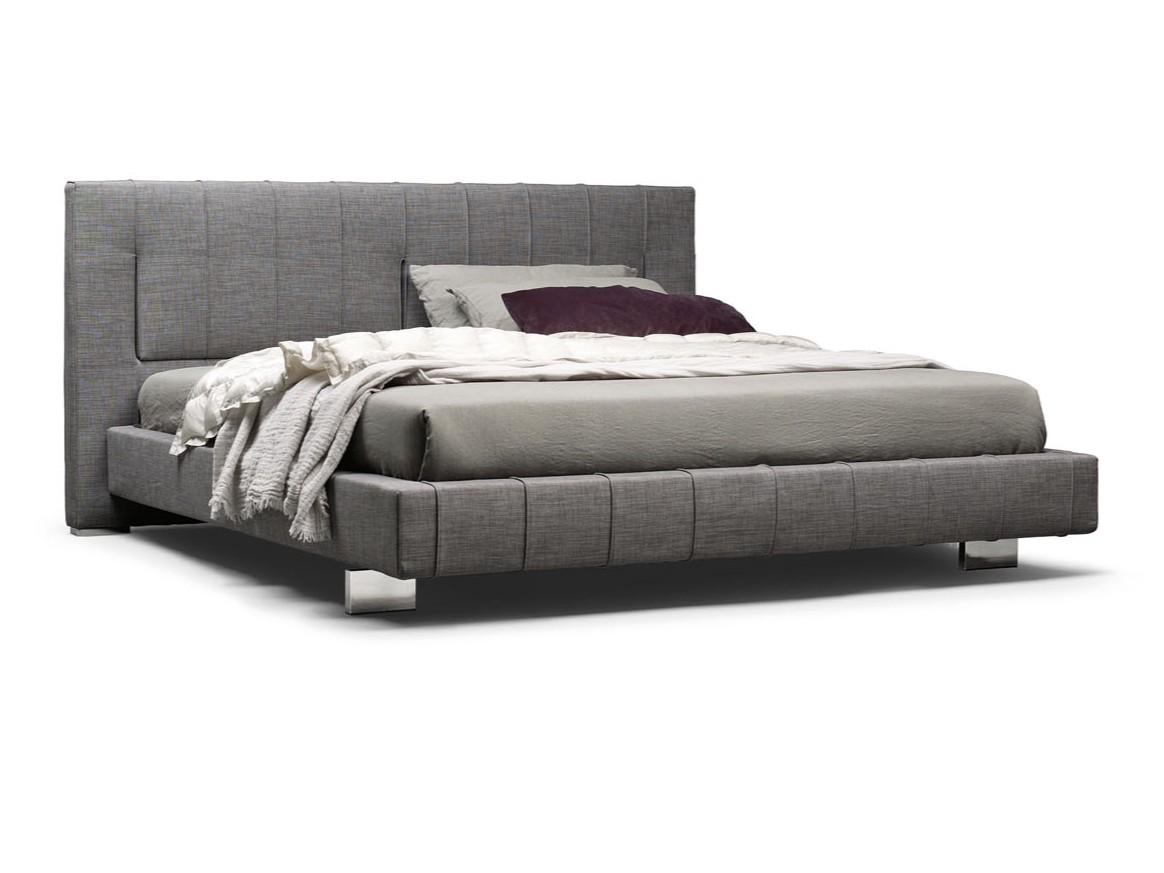 HIGH-WAVE Fabric storage bed