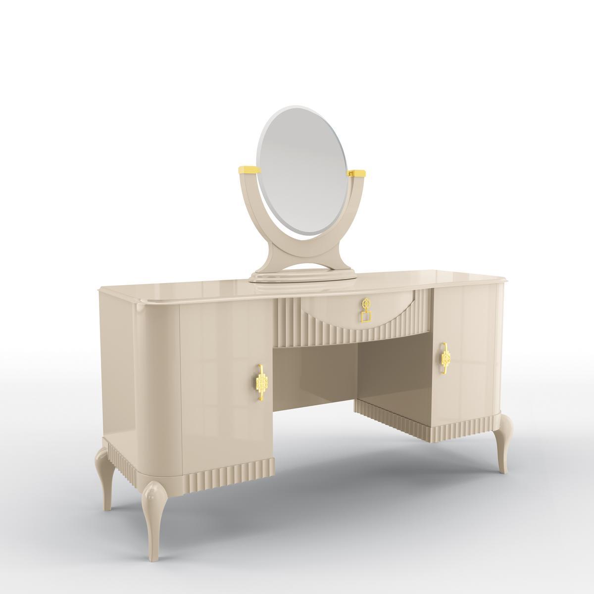 VIVIEN Solid wood dressing table