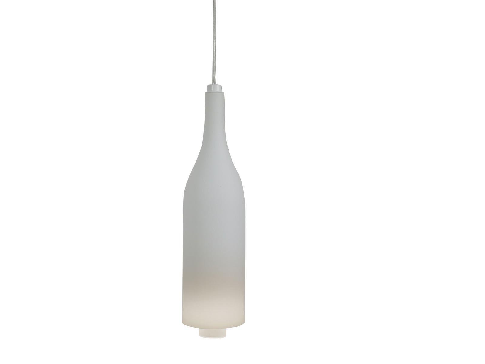 BACCO Satin glass pendant lamp
