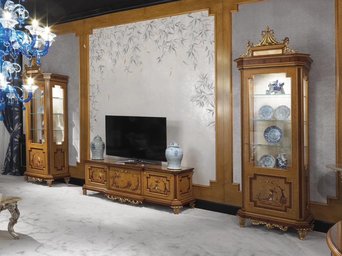 1300 Low wooden TV cabinet