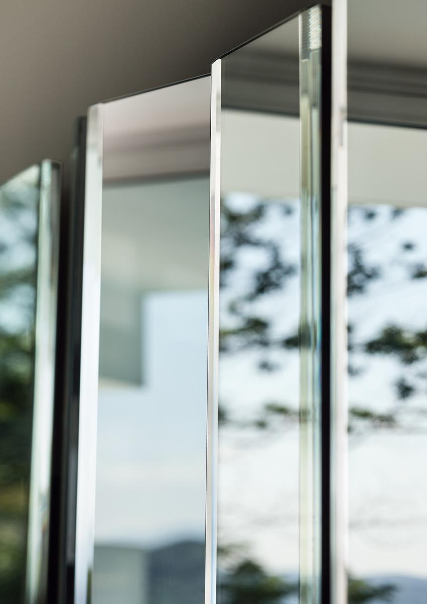 MIRAGE Rectangular wall-mounted mirror