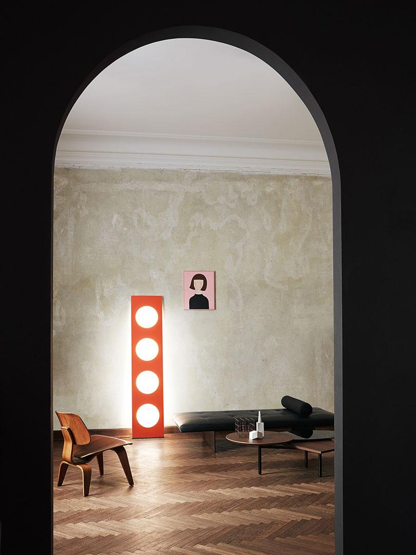 DOLMEN Metal pendant lamp