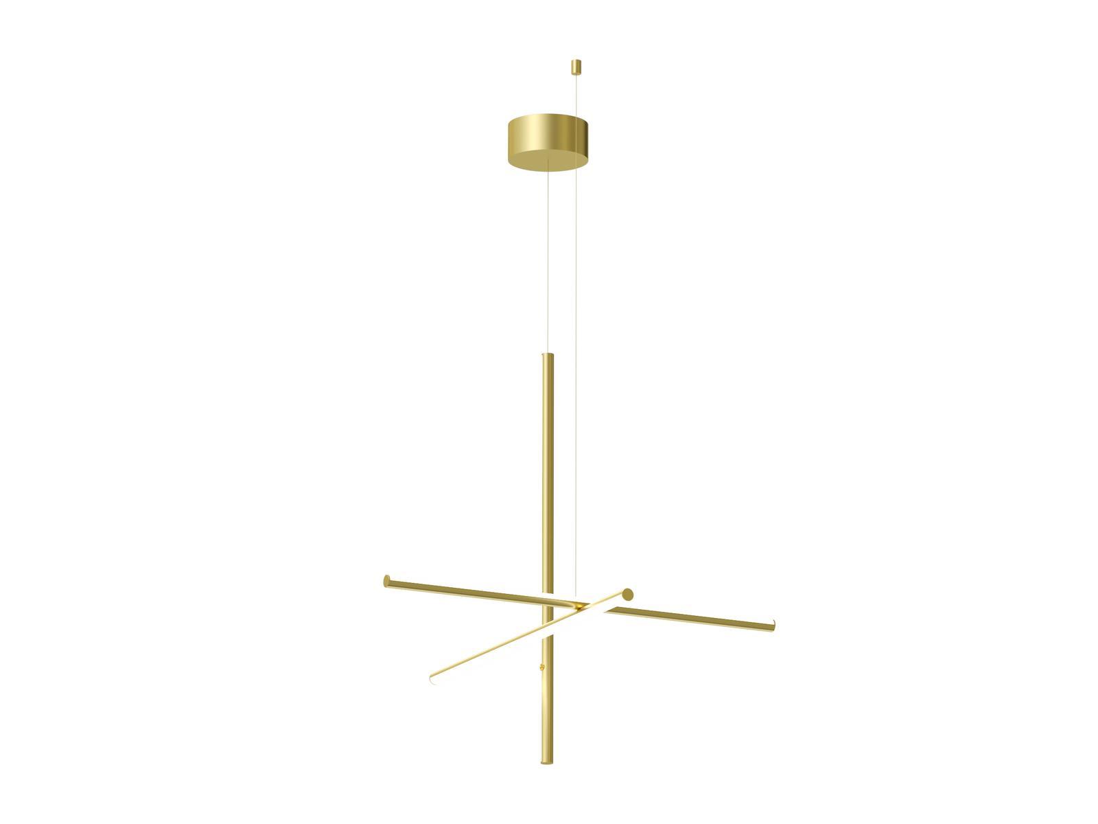COORDINATES S1 LED extruded aluminium pendant lamp