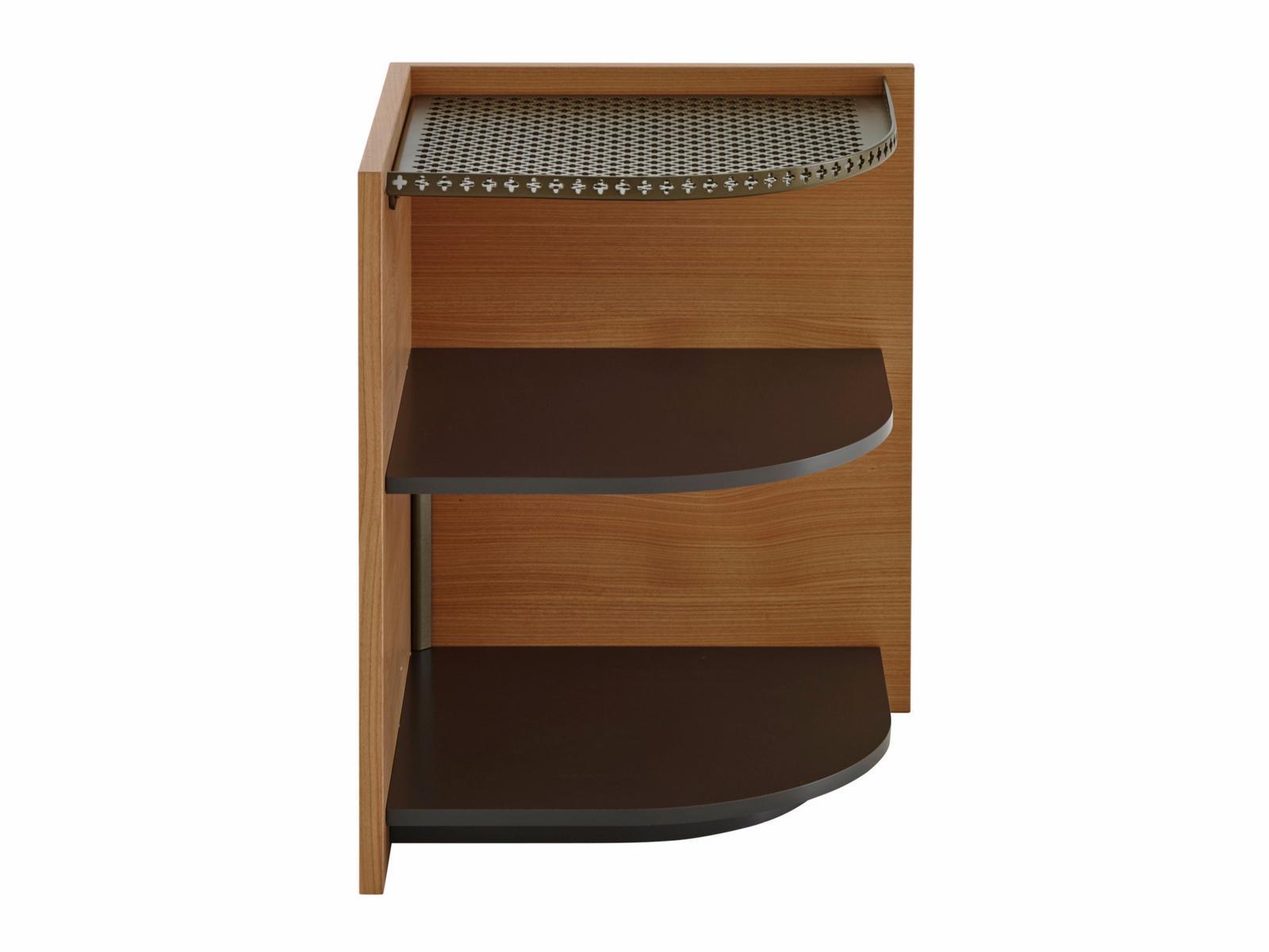 ENTRÈVES Cherry wood bedside table