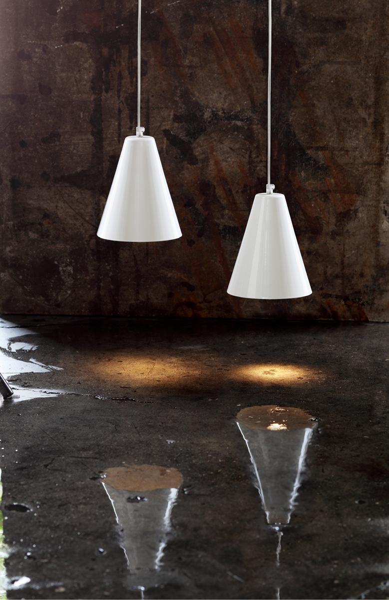 CONO 1 Direct light iron pendant lamp