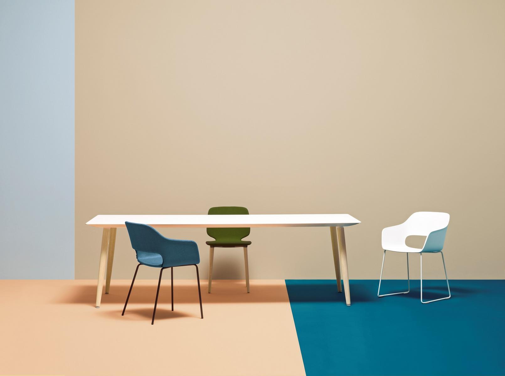 BABILA TBA Rectangular wooden dining table