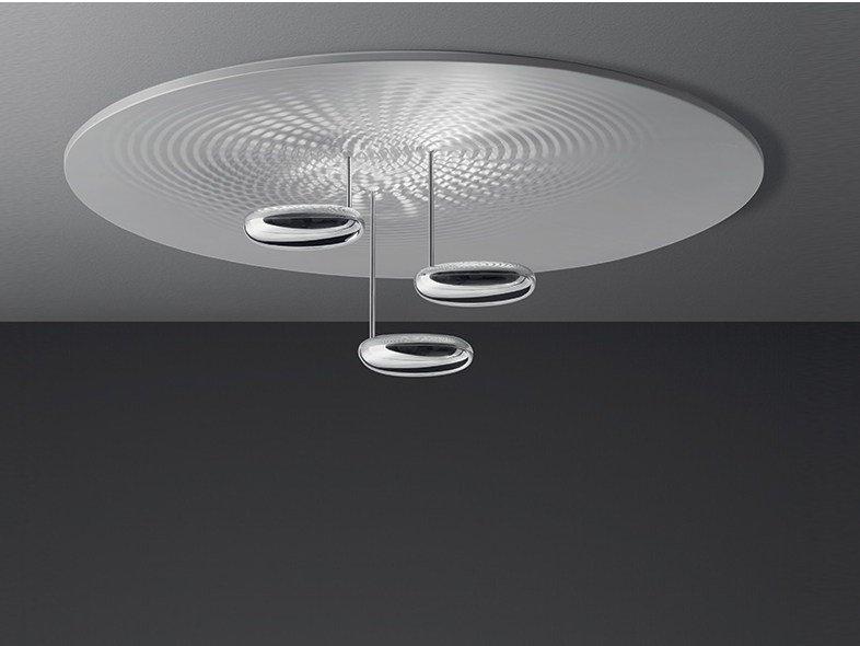 DROPLET Indirect light die cast aluminium ceiling lamp