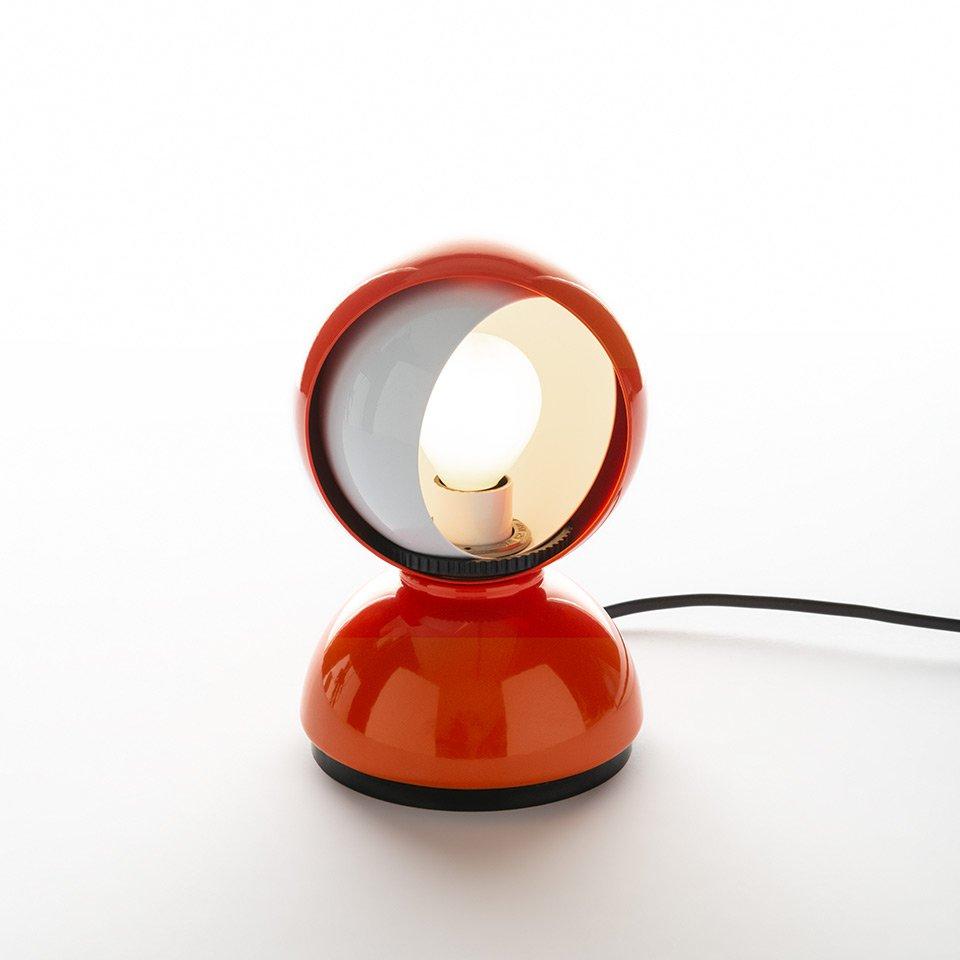 ECLISSE Painted metal table lamp