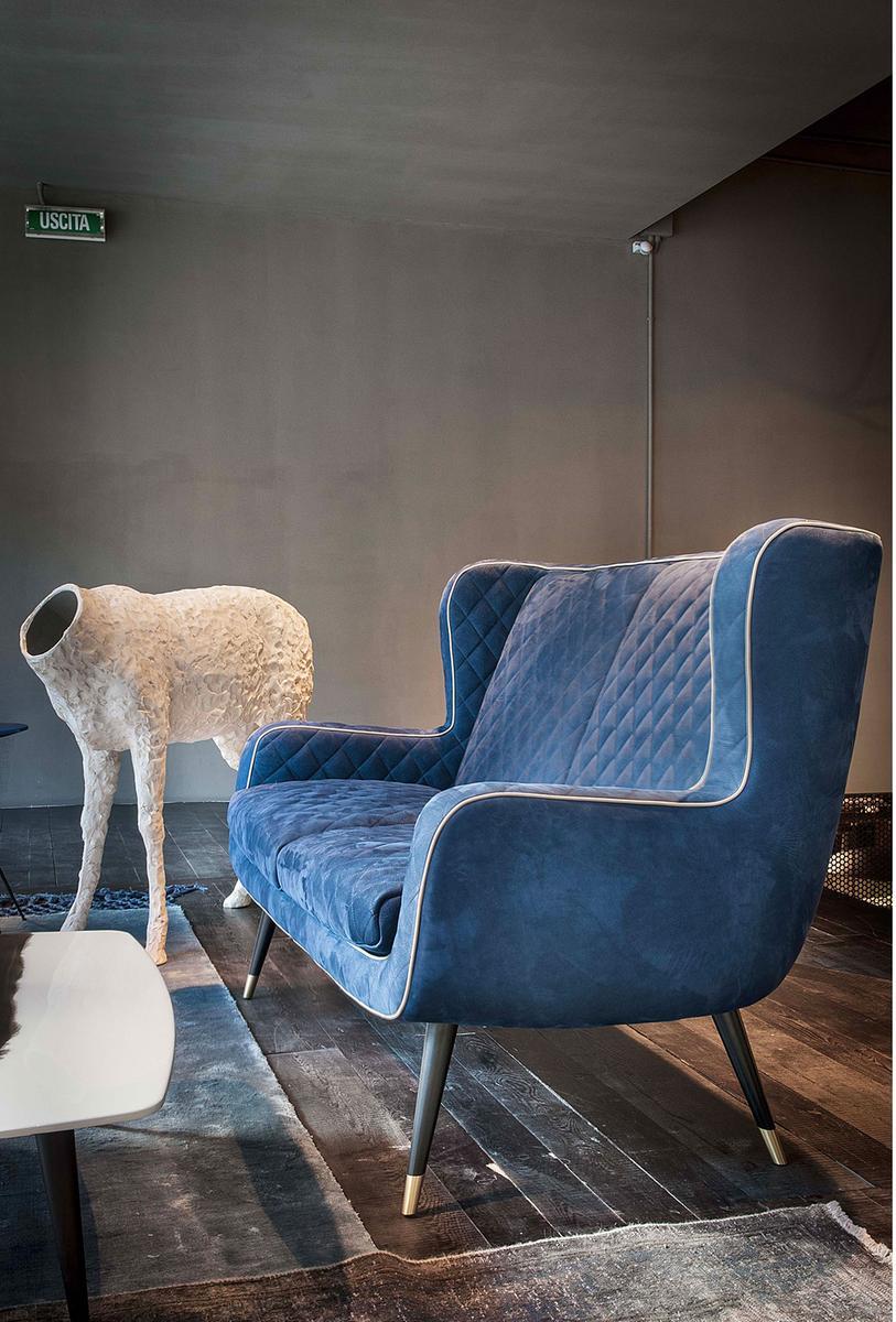 DOLLY 2 seater leather sofa DOLLY 2 seater leather sofa