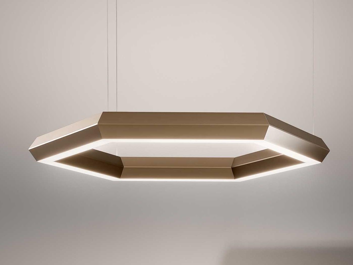 EXAGON LED metal pendant lamp