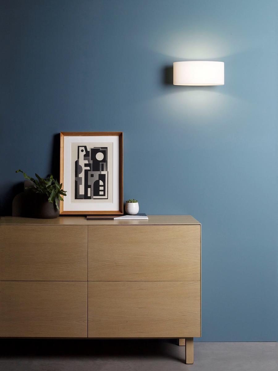 TOKYO Direct-indirect light opal glass wall lamp