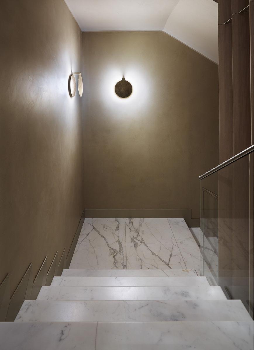 DUCA - 1950 LED painted metal wall lamp