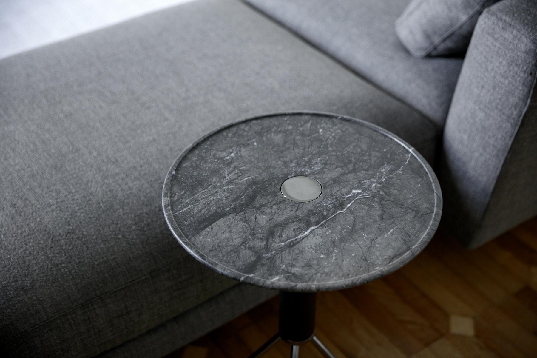 JELLY Round marble coffee table