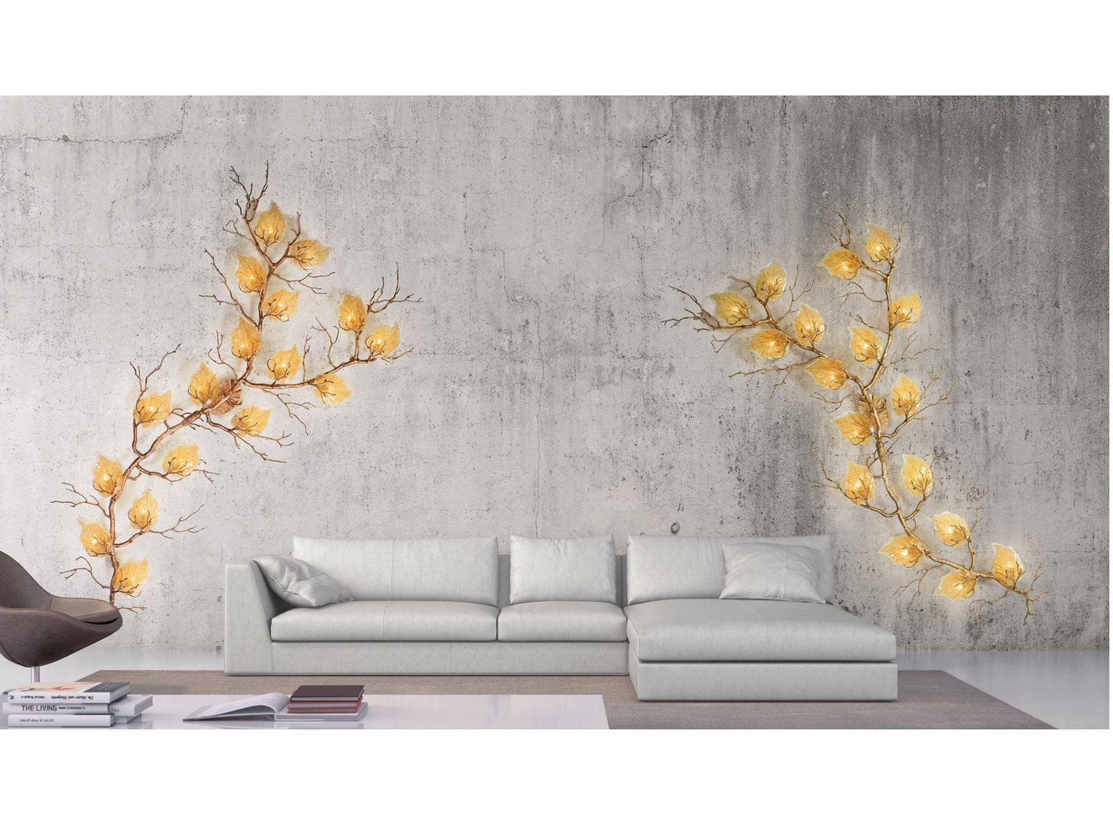 OUTONO AP1476/17 Handmade bronze wall lamp