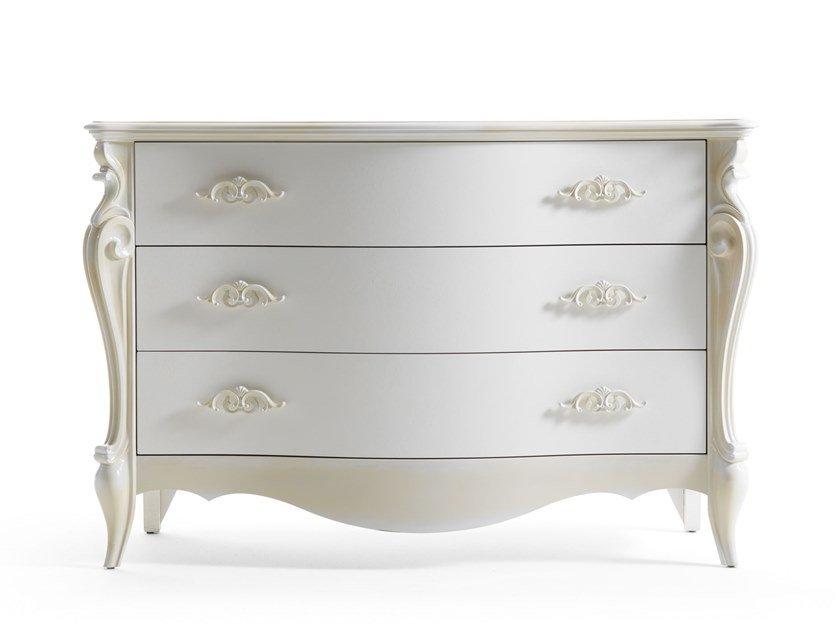 VERSAILLES Wooden chest of drawers
