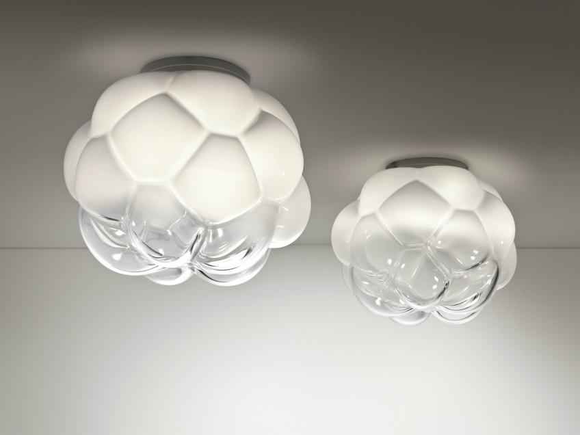 CLOUDY Glass ceiling light