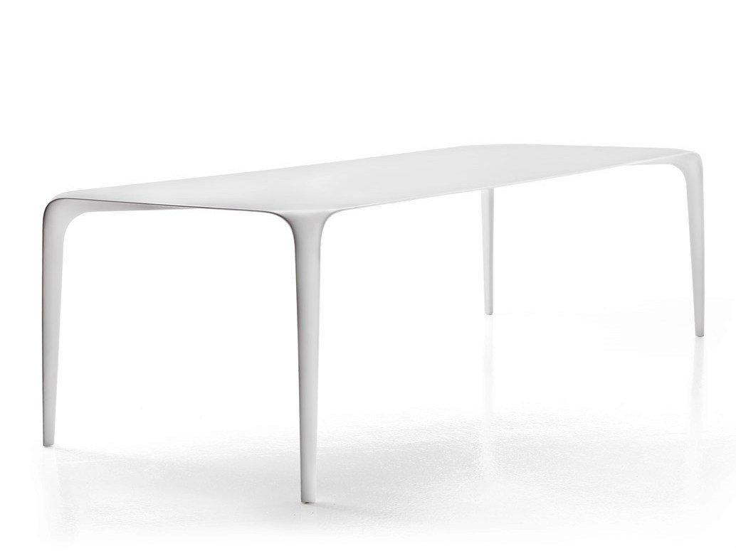 LINK OUTDOOR Rectangular Cristalplant® garden table
