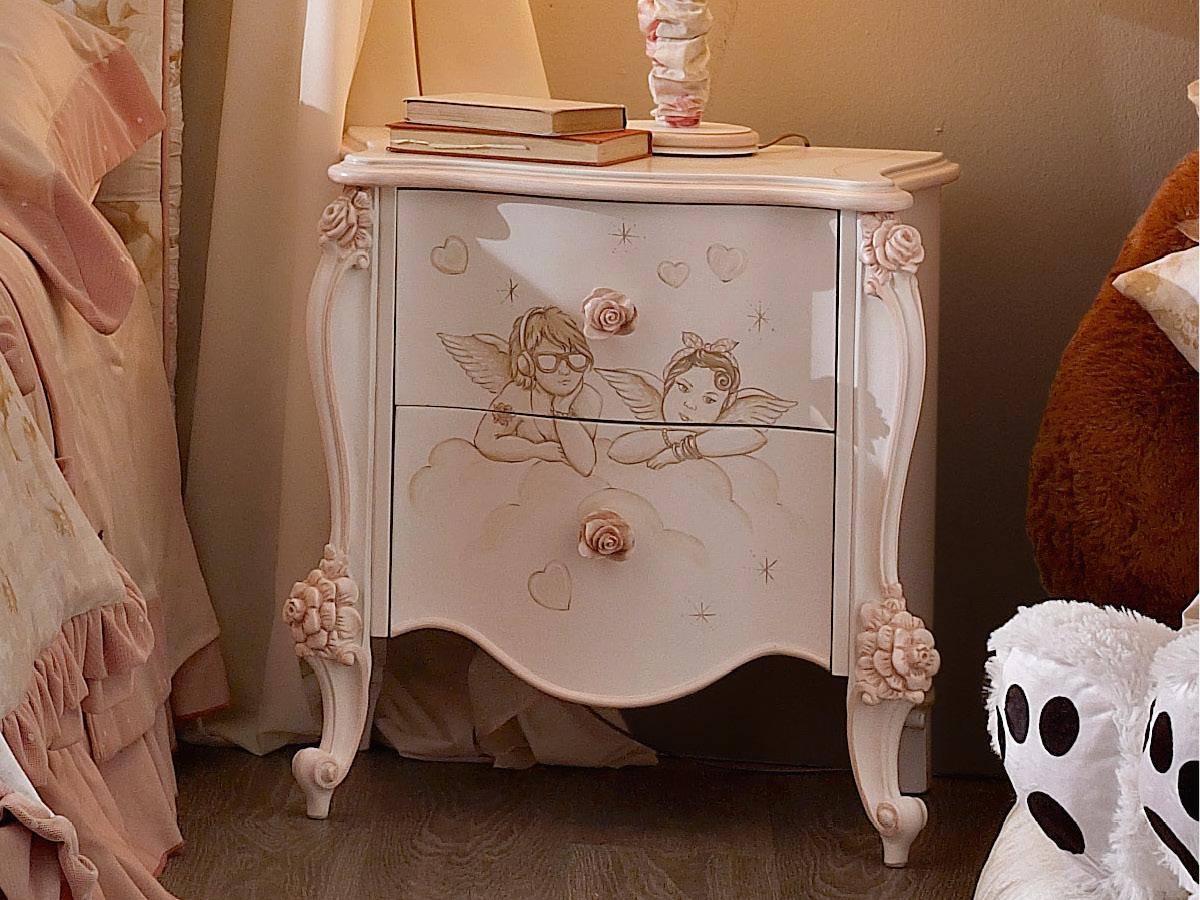 ADELE Kids' bedside table with drawers