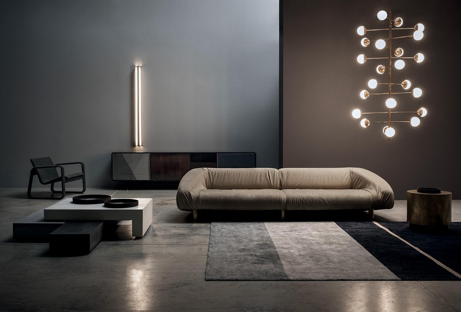 FOLD Leather sofa