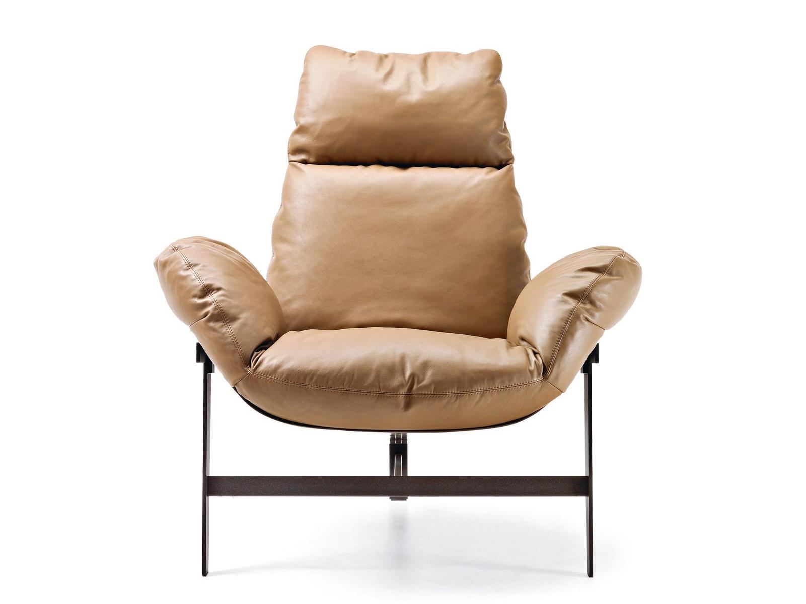 JUPITER Leather armchair