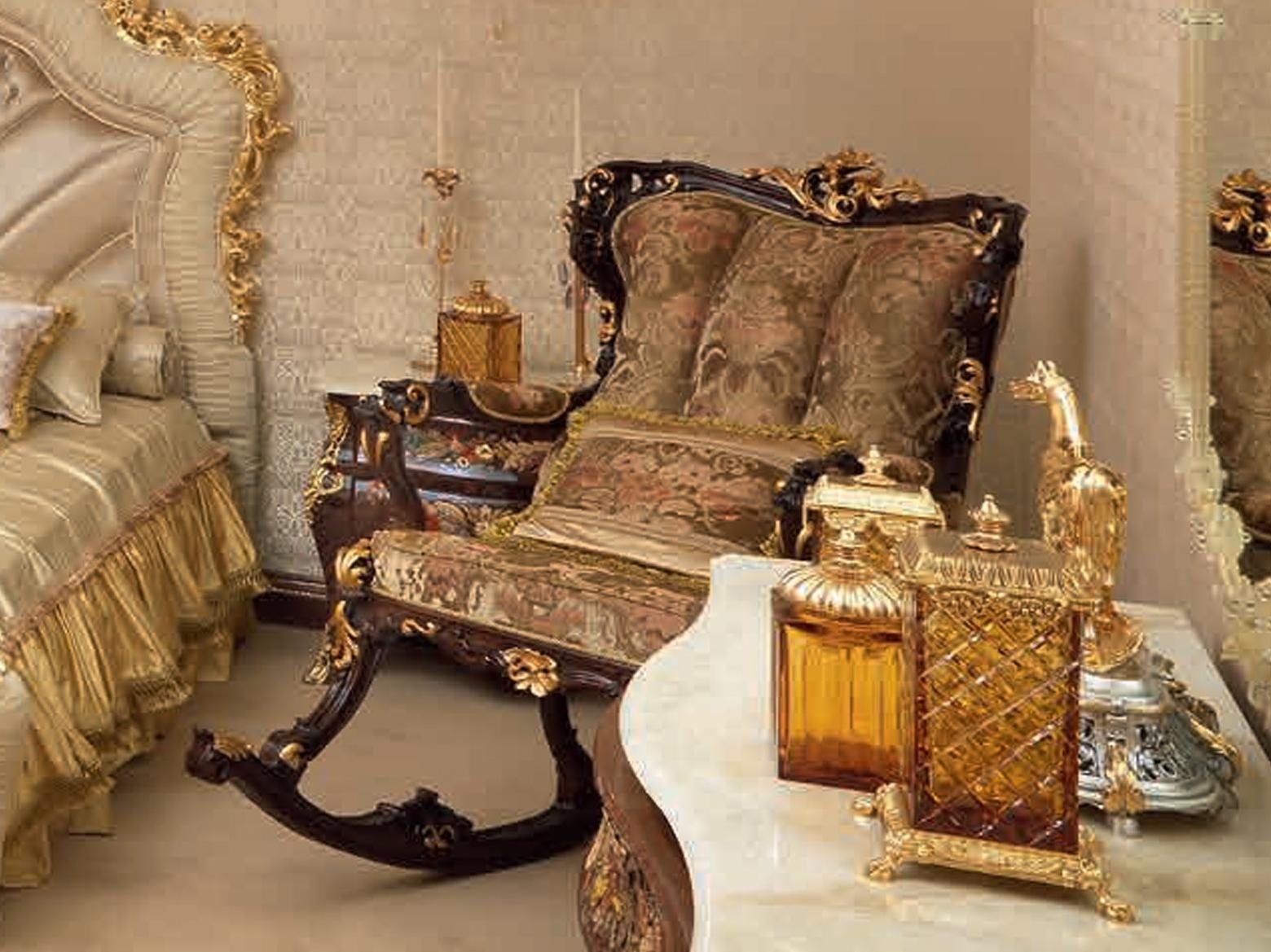14519 Rocking armchair with armrests