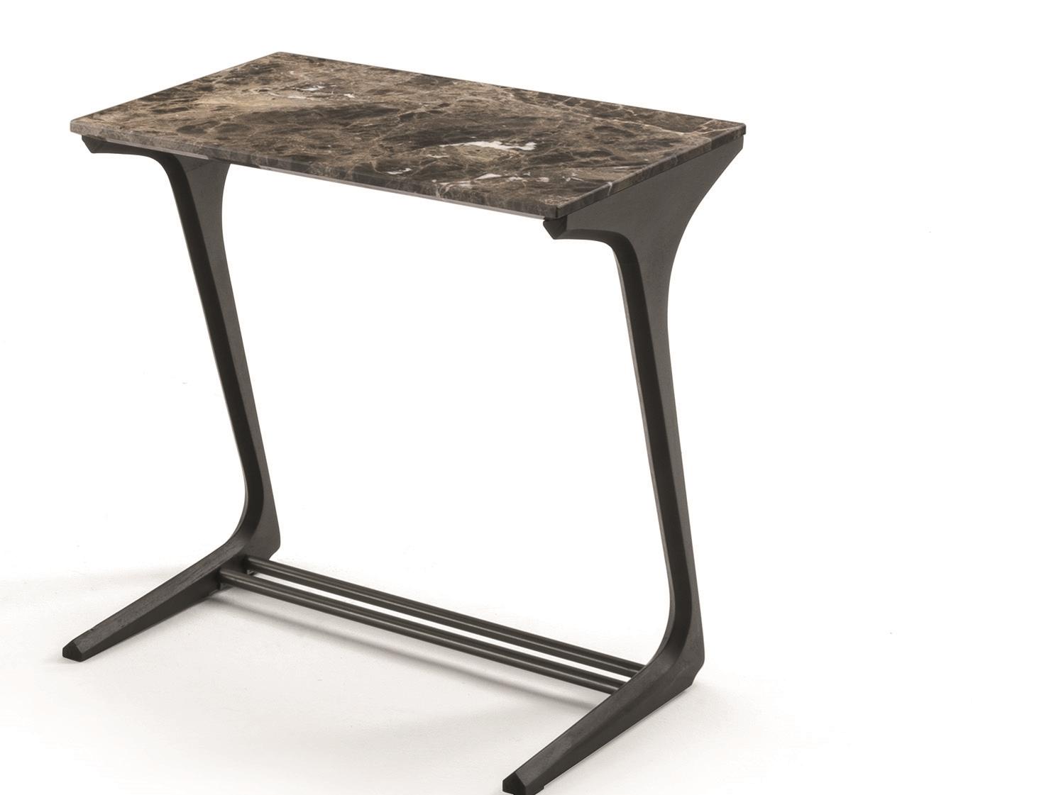 VINTAGE Rectangular marble console table