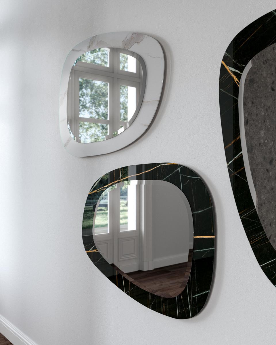 MIAMI VICE Wall-mounted glass mirror