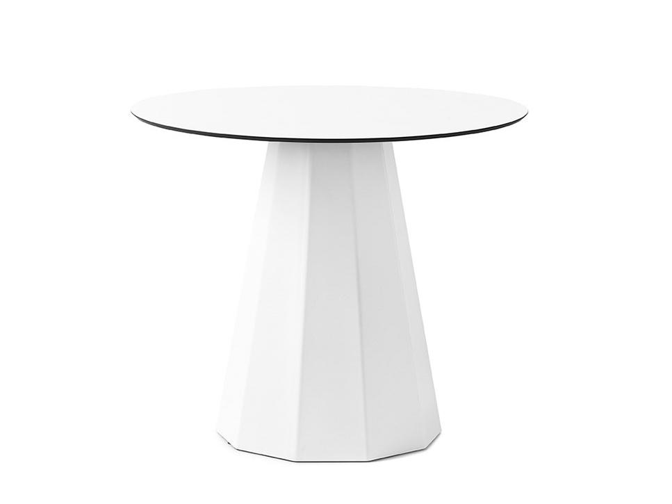 DIX Round HPL table with sheet base