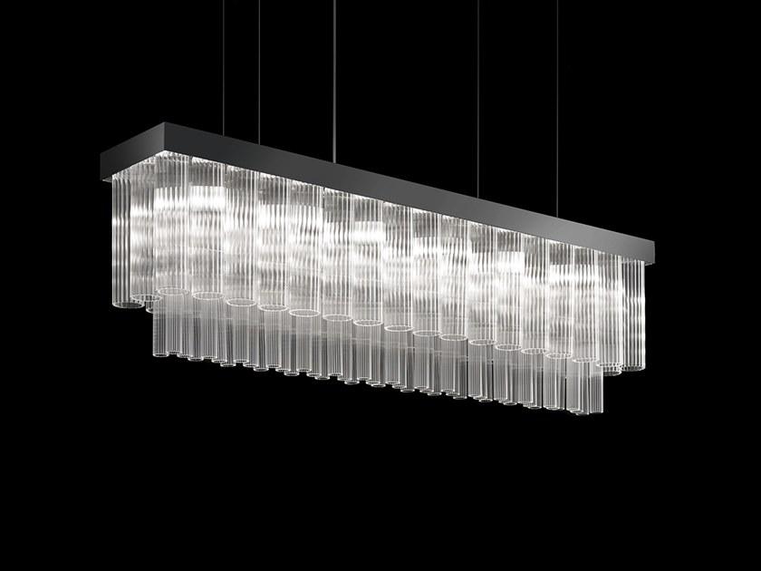 IMPERO & DECO VE 1152 LN Incandescent metal pendant lamp