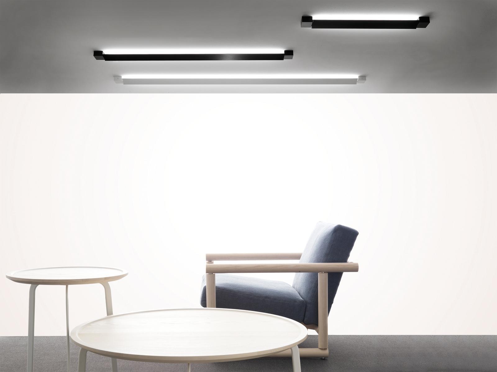 PIVOT Indirect light aluminium ceiling lamp
