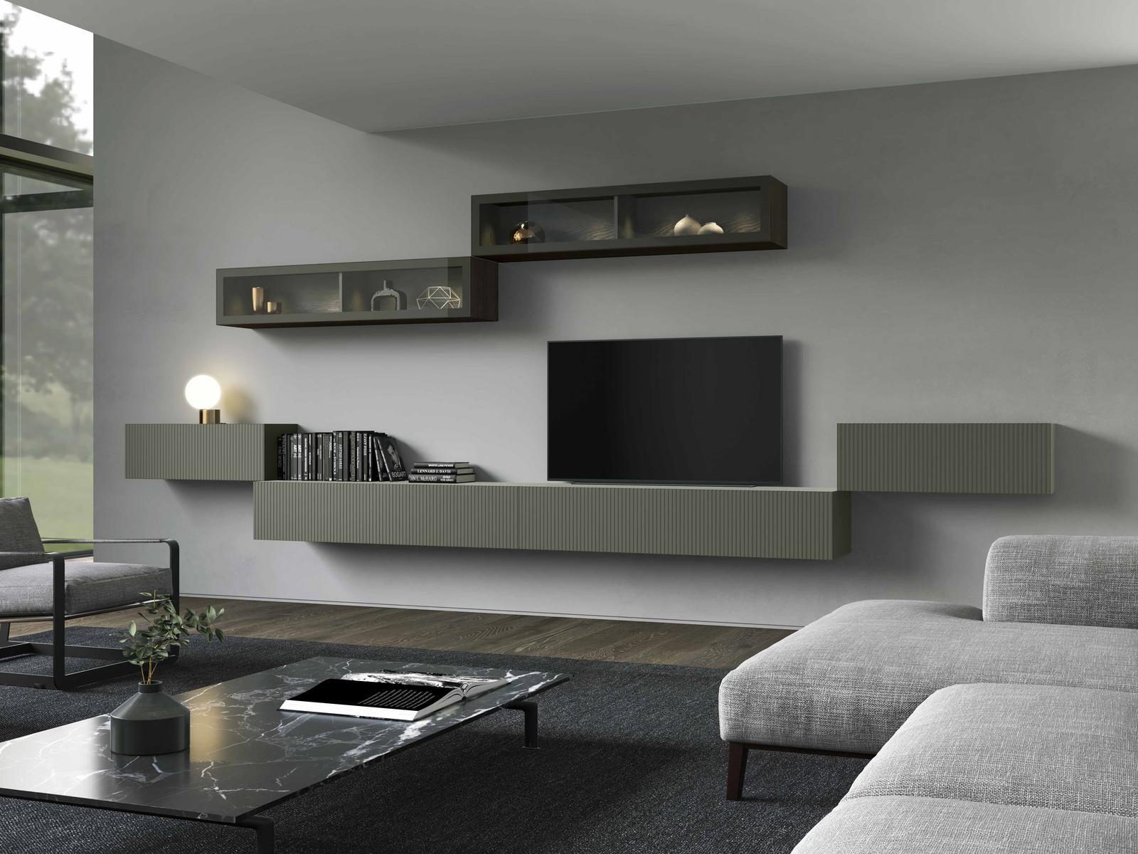 CUBE6 Wooden storage wall CUBE6 Wooden storage wall