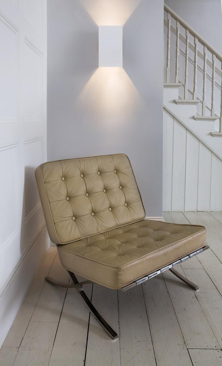 PELLA 190 Plaster wall light with dimmer