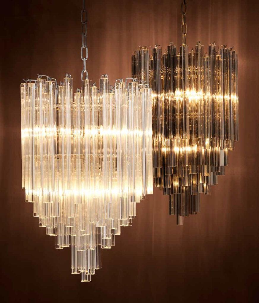 SALERNO Glass pendant lamp