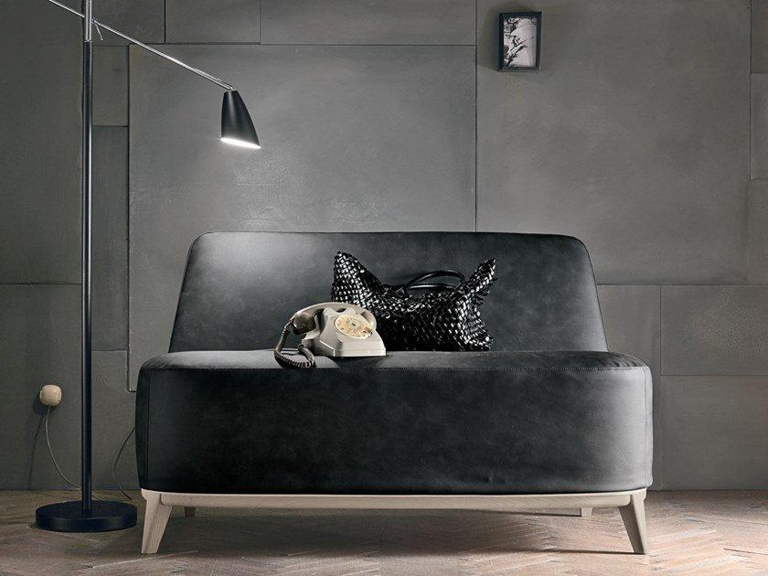 LOFT Leather small sofa