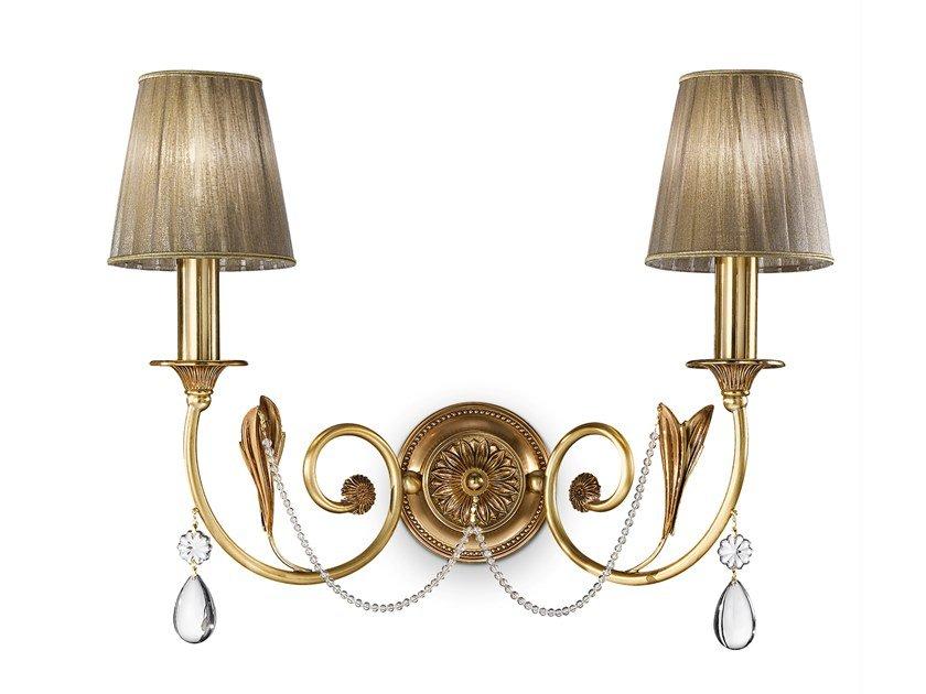 DAISY 3039/A2 Antique French Gold with Schoeler crystals and shades