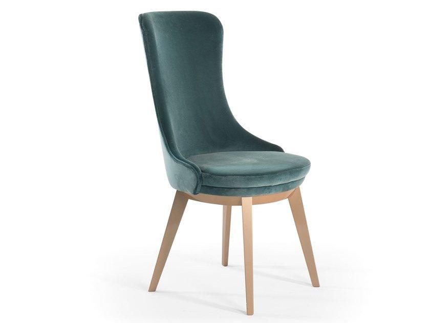 ROBIN Upholstered fabric chair