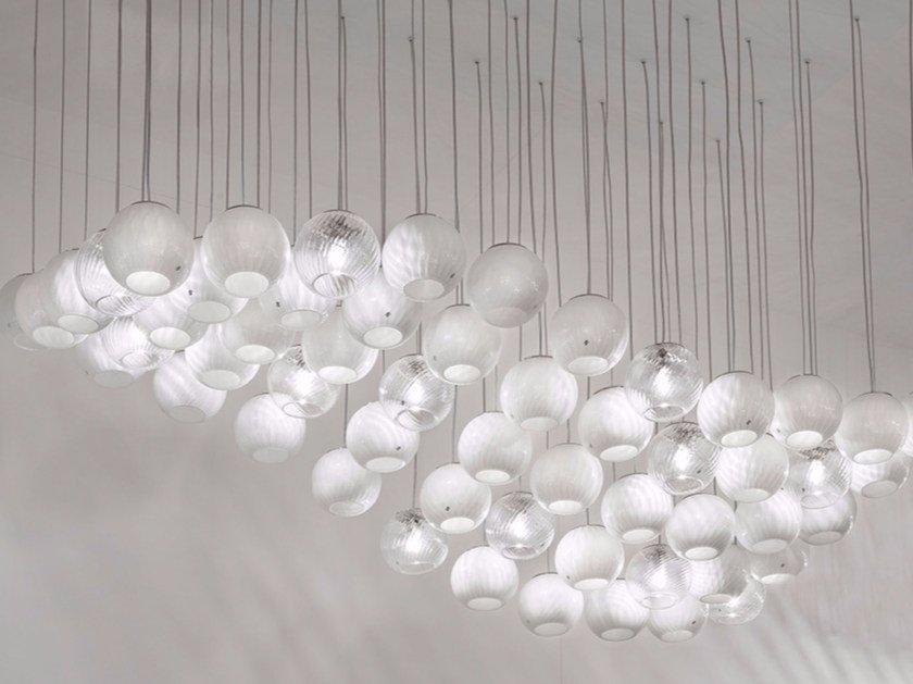 OTO SP FC Blown glass pendant lamp