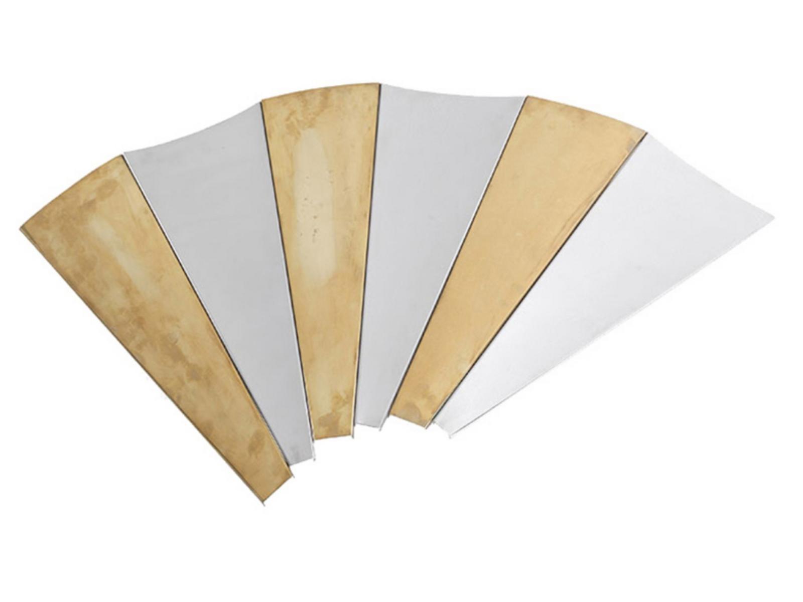 BRAID LED brass wall light