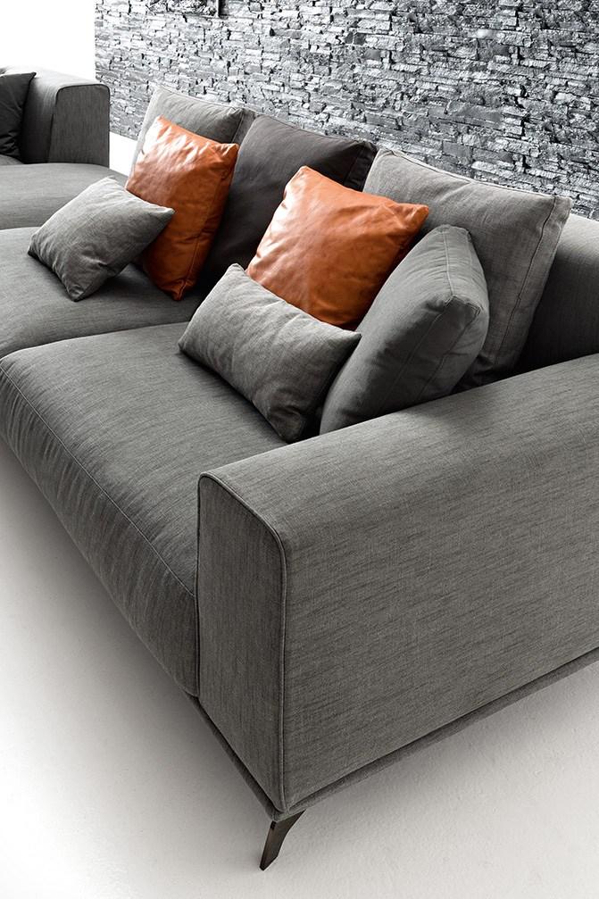 DALTON SOFT Sectional fabric sofa