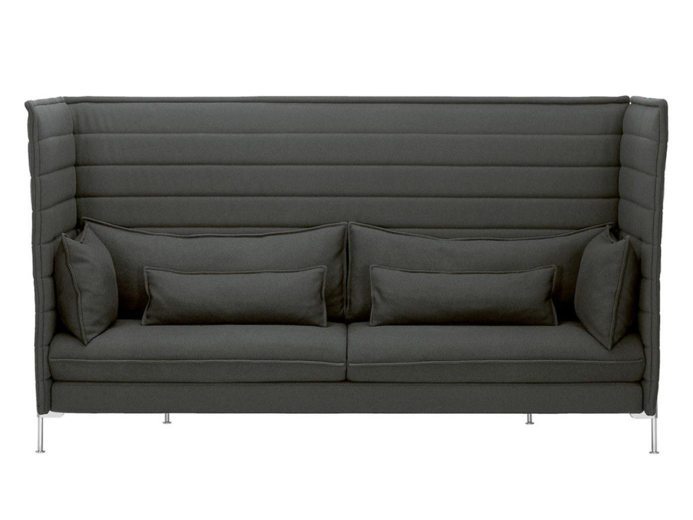 ALCOVE HIGHBACK 3 seater high-back fabric sofa