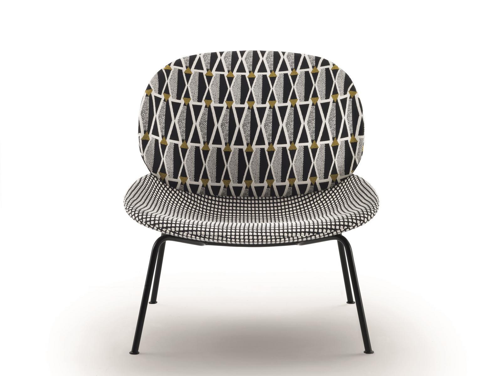 TELLIN Upholstered fabric easy chair