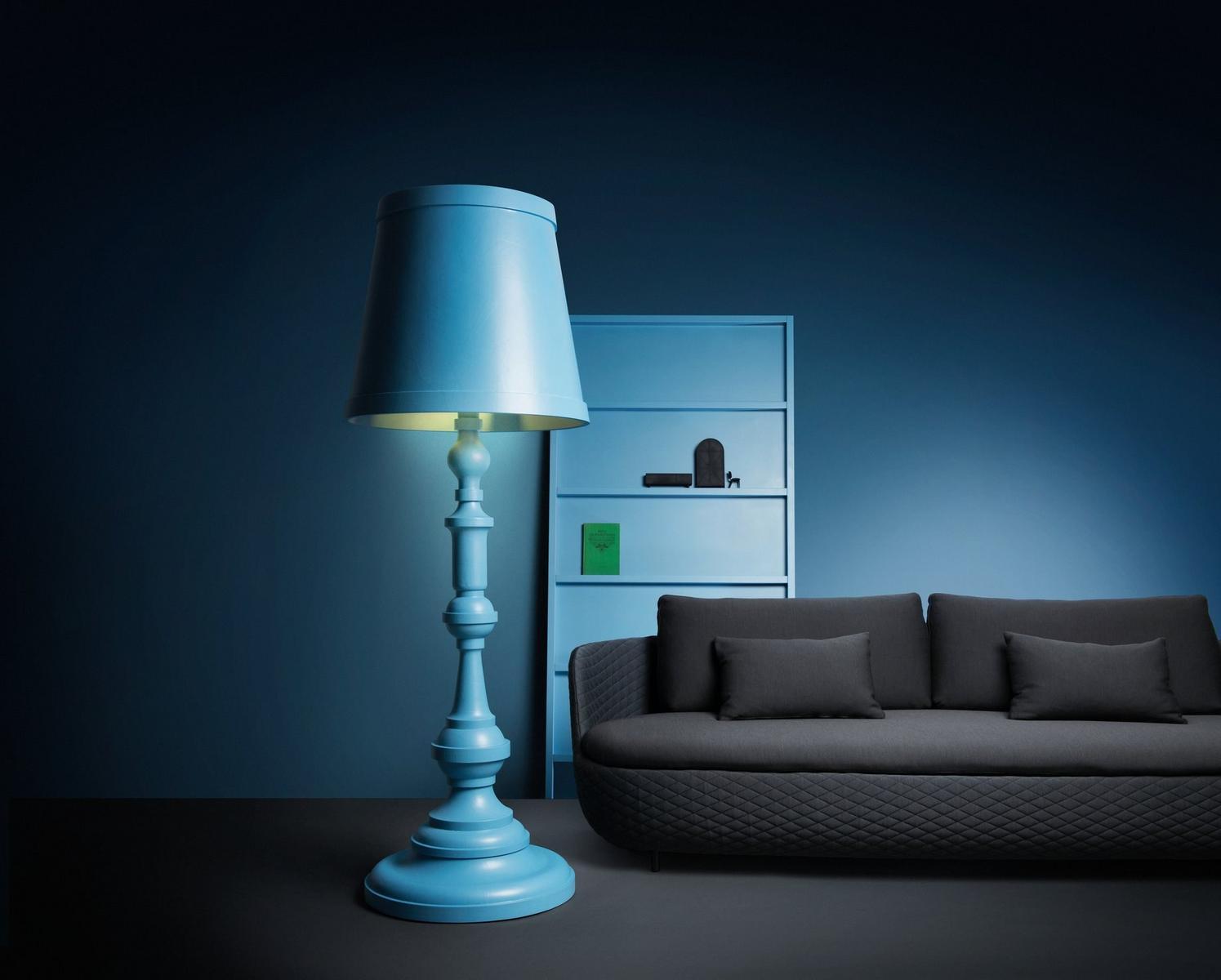 PAPER FLOOR LAMP Cardboard floor lamp