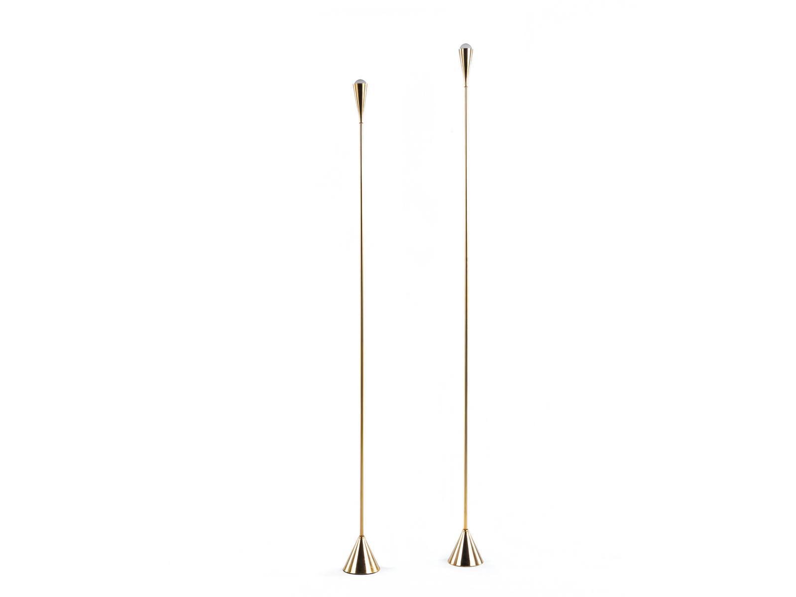 ILLICIO Brass floor lamp