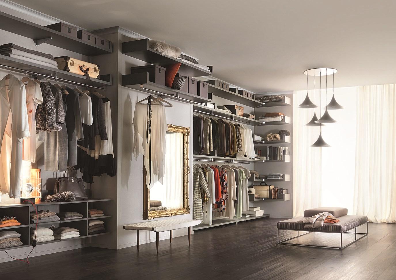 NOVENOVE Sectional custom walk-in wardrobe