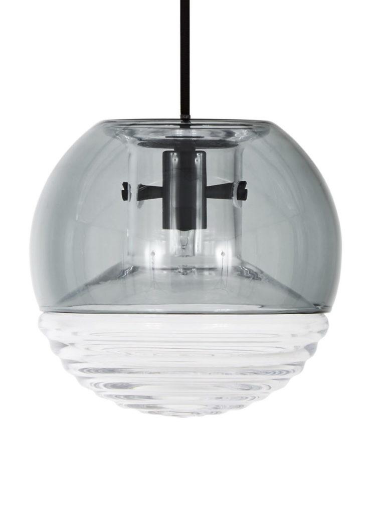 FLASK Glass pendant lamp in a contemporary style