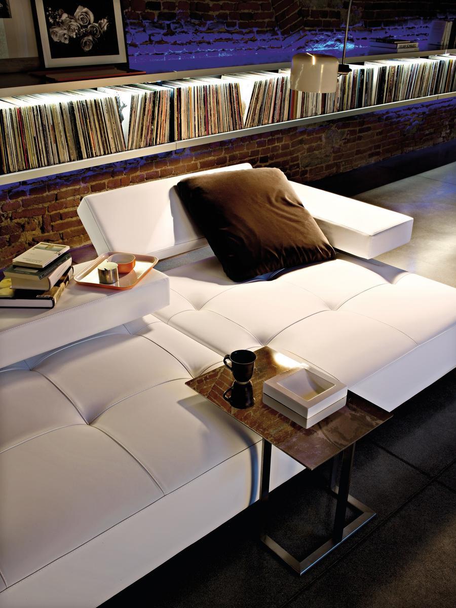 LOFT Stainless steel side table