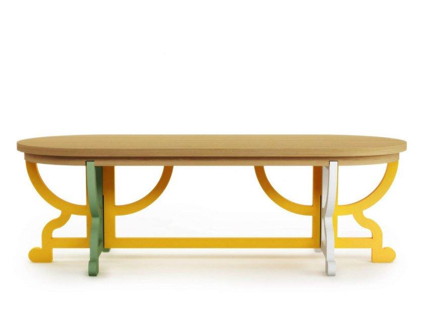 PAPER TABLE PATCHWORK Living room table