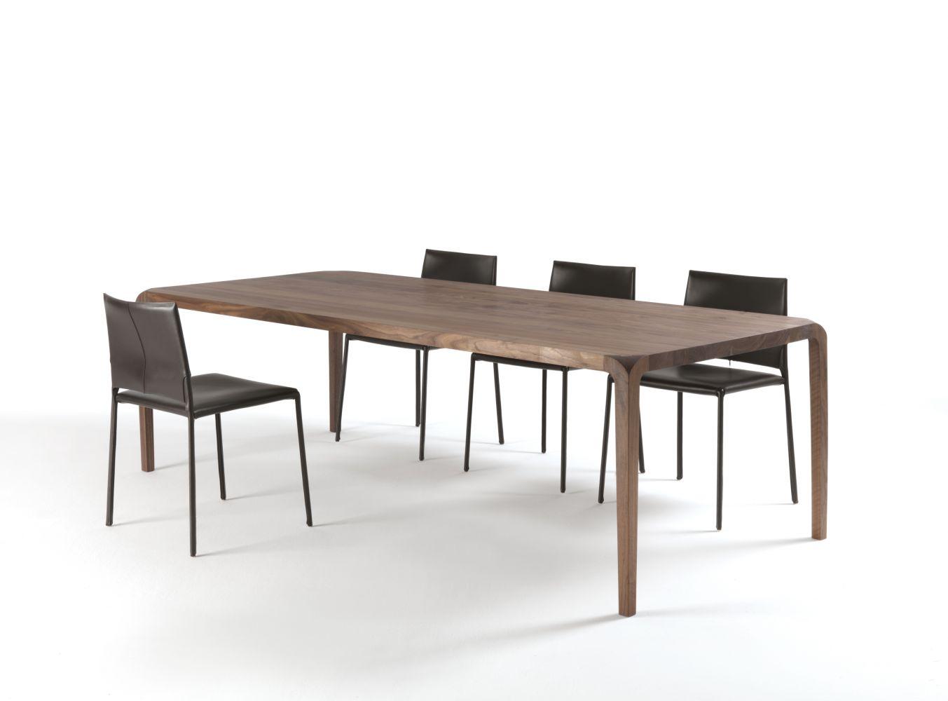 SLEEK Rectangular wood table