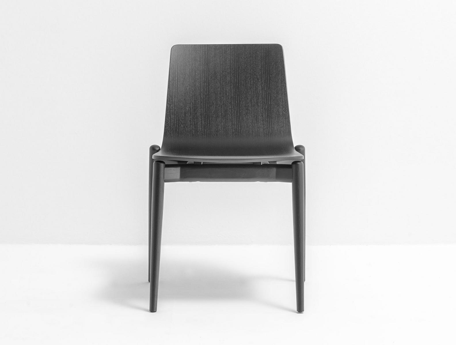 MALMÖ 390 Stackable wooden chair