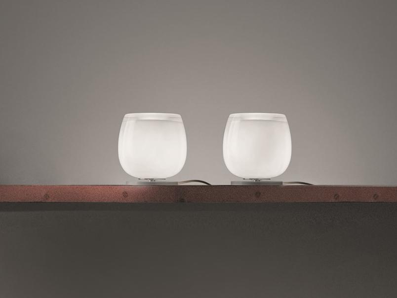 IMPLODE LT Direct light blown glass table lamp
